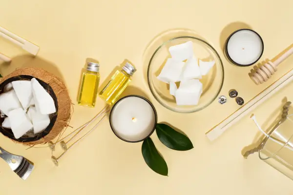 Ceras Vegetais Sustentáveis: Conheça as Diferenças entre Cera de Soja, Coco e Palma